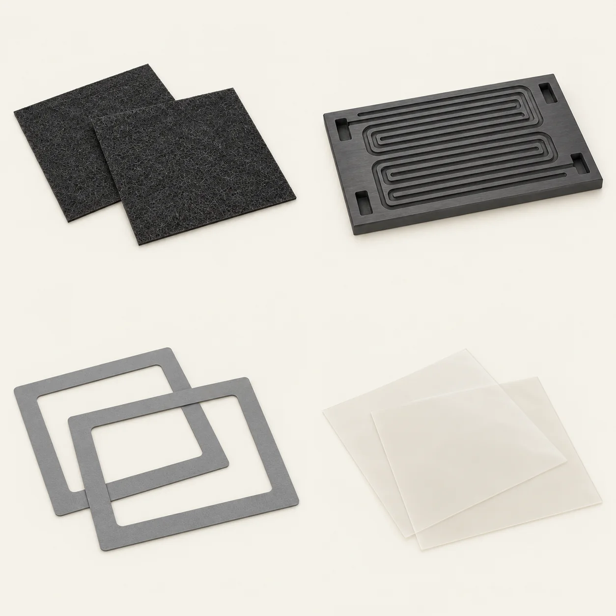 Generic ion exchange membrane films — illustration