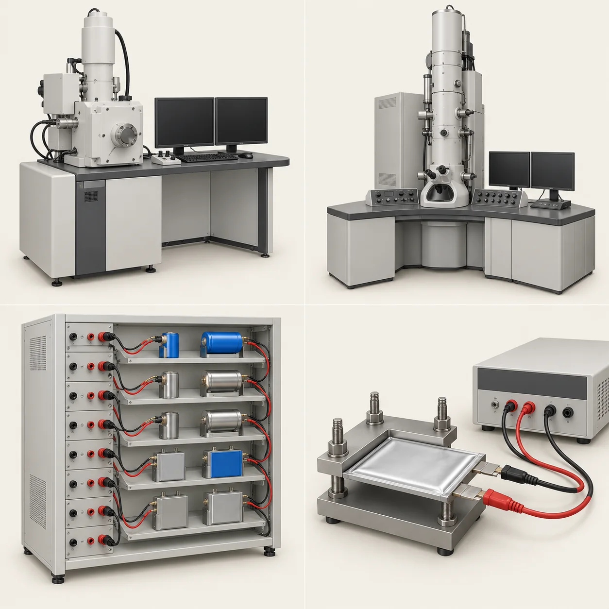 Generic transmission electron microscope — illustration